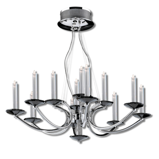 Candle lysekrone fra Design by Grönlund.